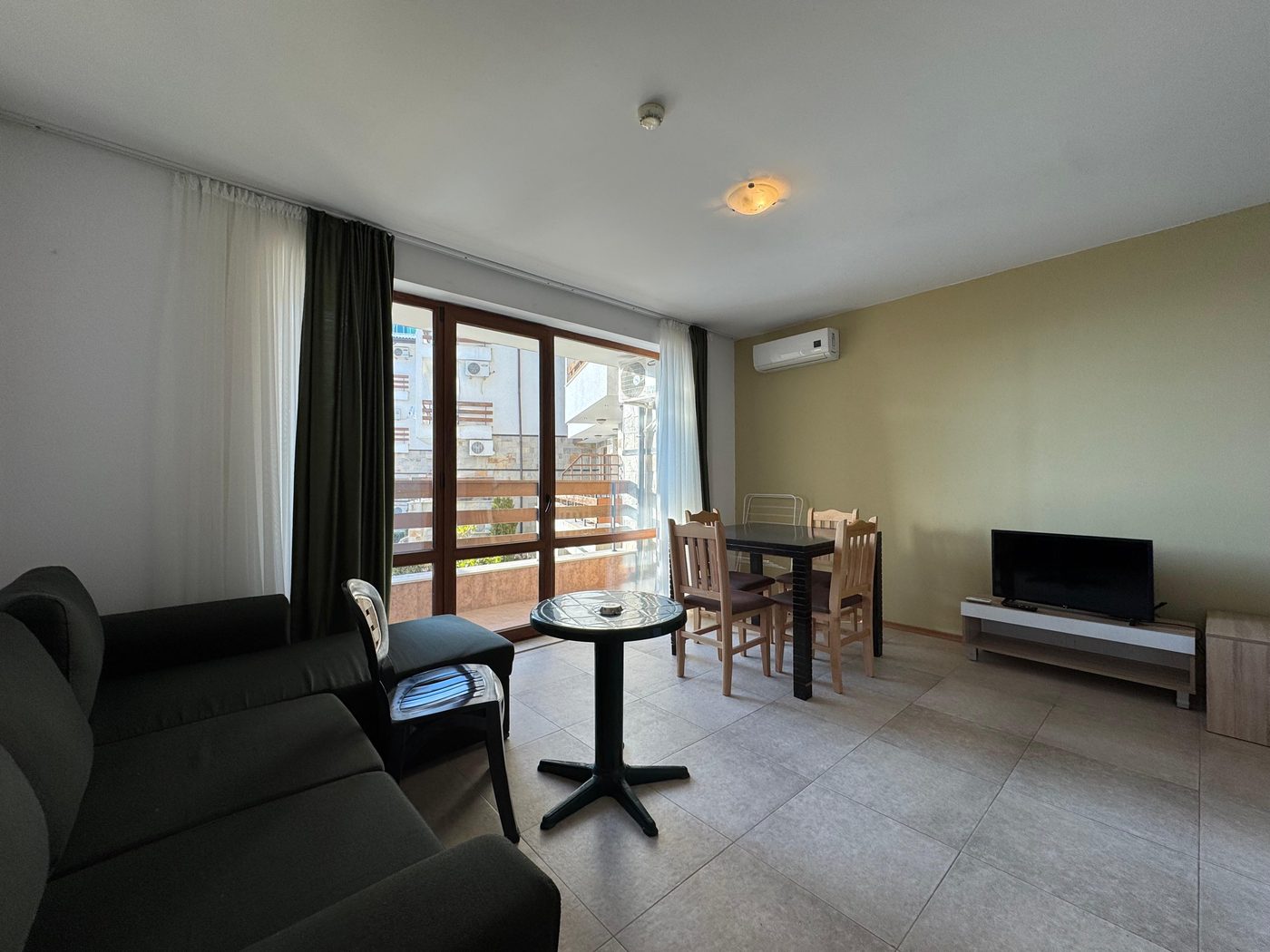 Balkon mit Meerblick – Apartment Sonnenstrand Bulgarien